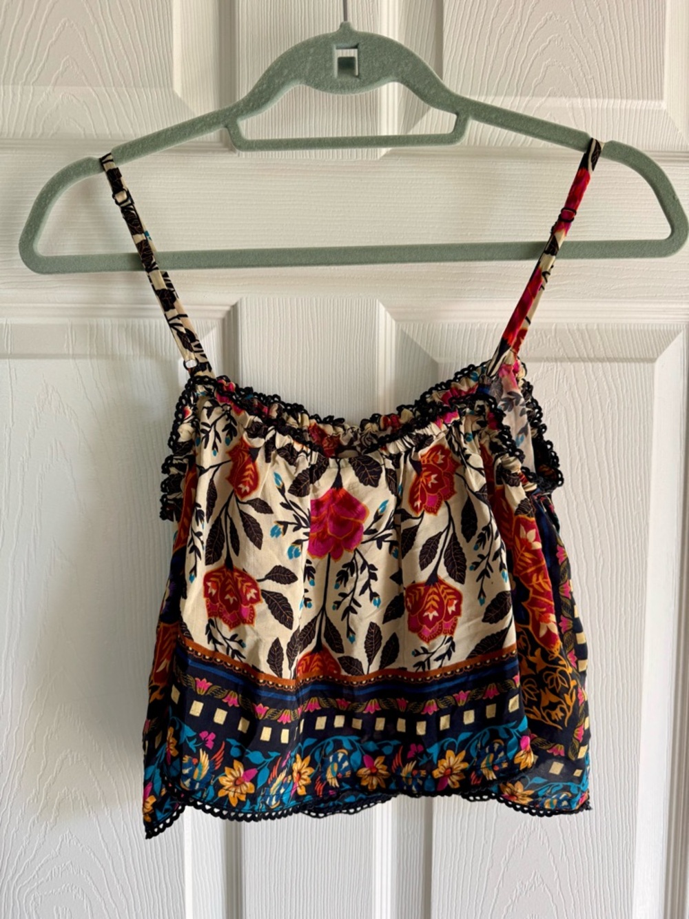 Anthropologie FARM RIO Floral Top XS - Picture 5 of 9